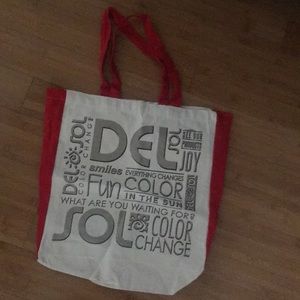 Canvas Del Sol Color Changing Bag Tote